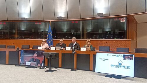 Partners and MEP Maria Ohisalo