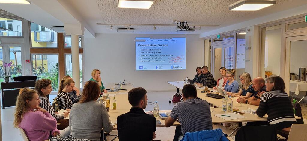 Erasmus Berlin October 23 Group at work